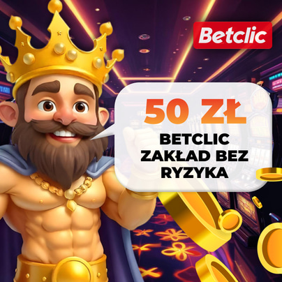 Betclic 50 zł bez depozytu Betclic 50 zł bez depozytu