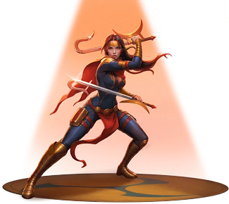 postać Ally z kasyna AllySpin