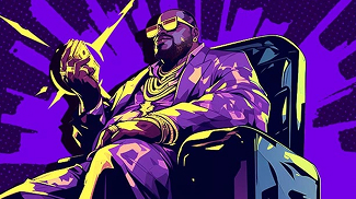 baner z gangsterem za bonus powitalny