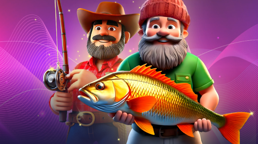 bohaterowie slotu Big Bass Splash