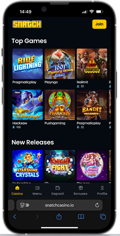 sloty w kasynie Snatch