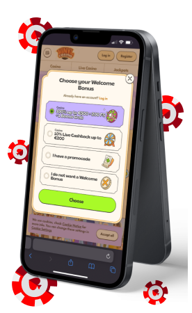 Logowanie w Vinyl Casino