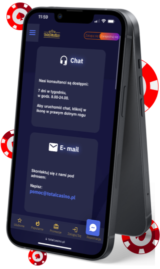 pomoc Total Casino w usunięciu konta