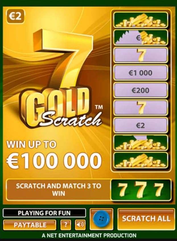 7Golden Scratch