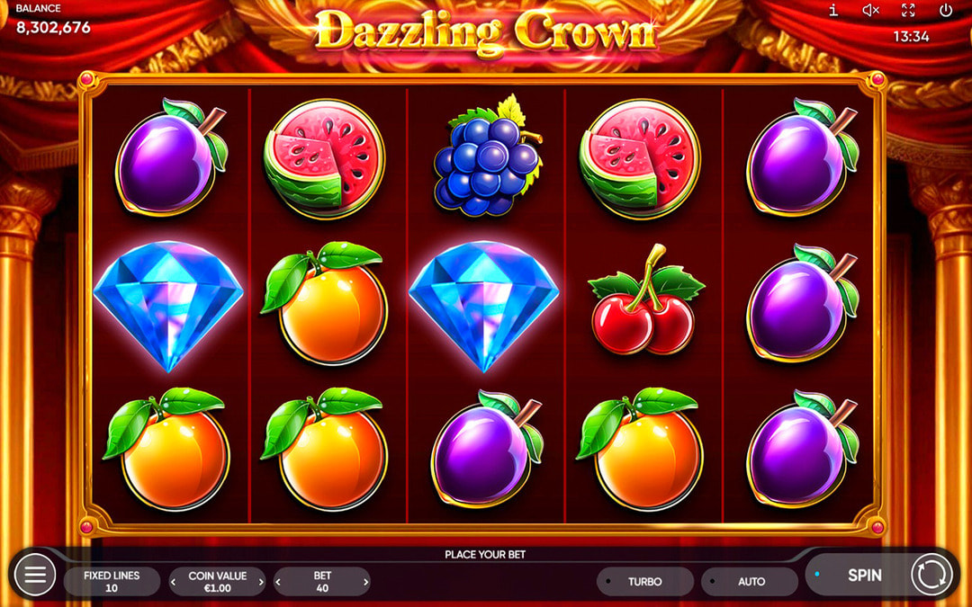 Rozgrywka dazzling-crown